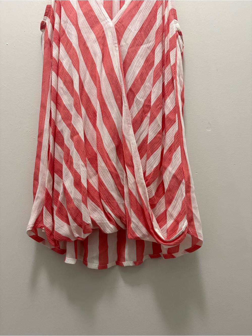 Striped Wrap-Front Cami - Picture 2 of 4